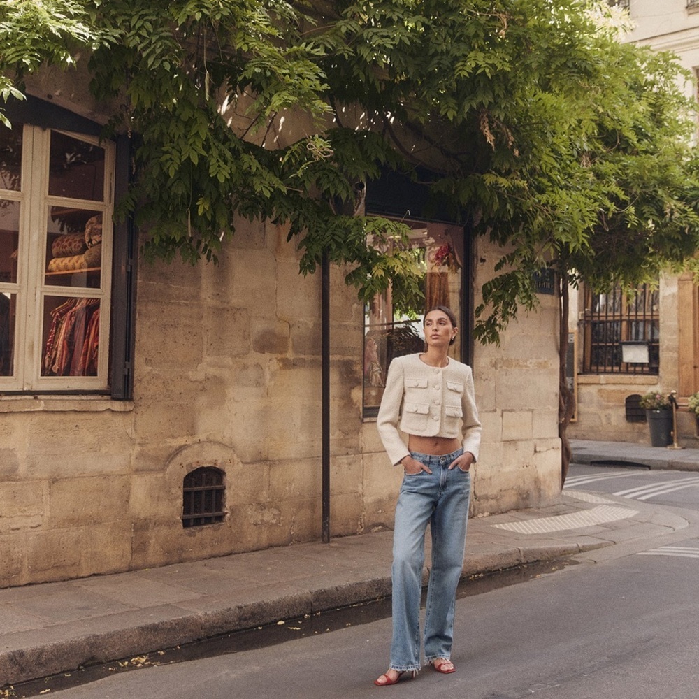 FAVORITE DAUGHTER THE TOMMY LOW SLUNG STRAIGHT JEANS โจ๐